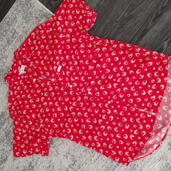 🔥🔥🔥GUESS Georges Marciano mens moon button down shirt 80s M - Picture 11 of 13